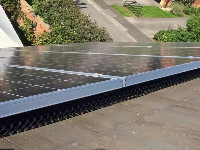 Solar Panel Bird Proofing Services Hull